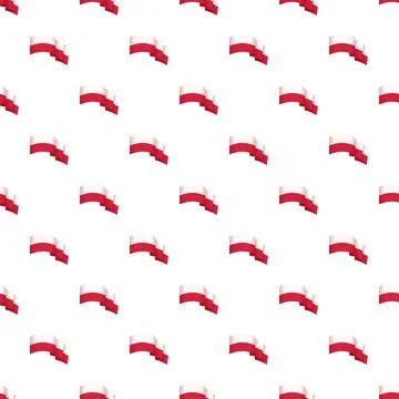 Poland flag pattern background symbolizing national pride and patriotism Stock Illustration