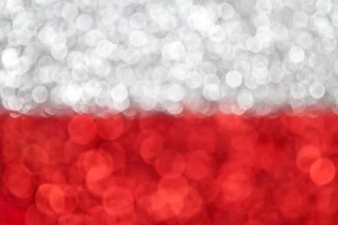 Poland Flag Foto stock