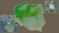 Poland framed and extracted. Physical 4k or 4k+ Resolution