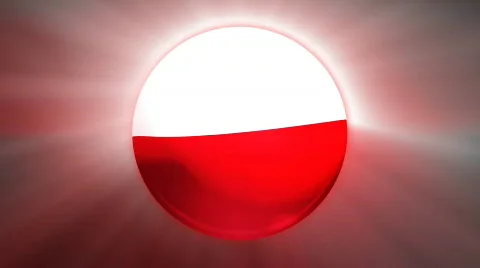Poland Globe Stock Footage 771097