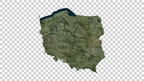 Poland Map Stock Illustration