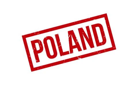 Poland Rubber Stamp Seal Vector Stock-Illustration