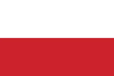 Poland waving flag pattern background. Realistic national flag design. Abst.. Stock Illustration