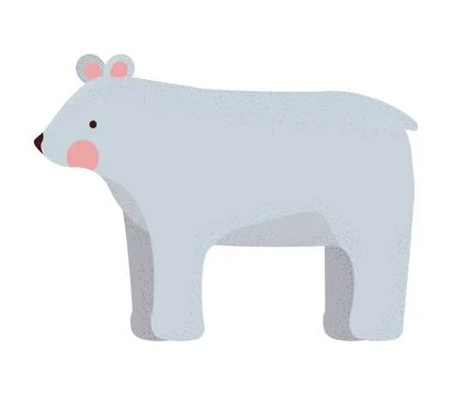 Polar bear design Stock Illustration