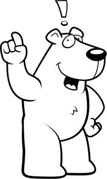 Polar Bear Idea Stock Illustration