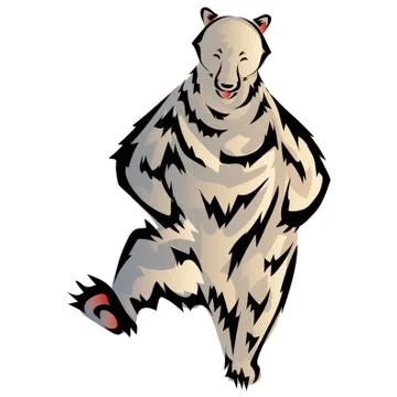 Polar Bear Stock Illustration