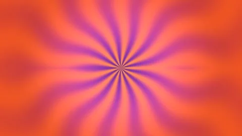 Polar Bloom Geometric Radiant Motion Background Stockbeeldmateriaal 342906940