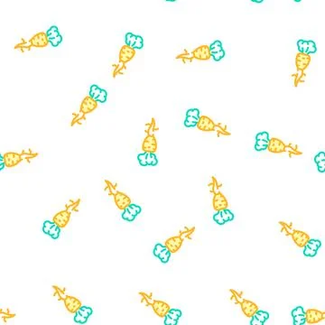 Polar cranberry vector seamless pattern Stock Illustration