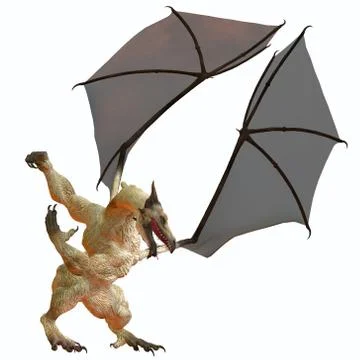 Polar dragon Stock Illustration
