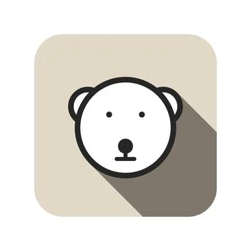Polar icon vector Stock Illustration