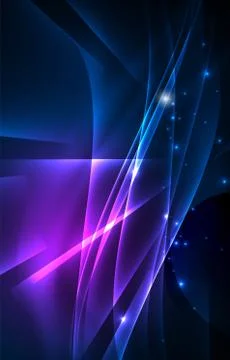 Polar lights concept background イラスト素材