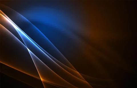 Polar lights concept background Illustrazione stock