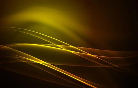 Polar lights concept background Illustrazione stock