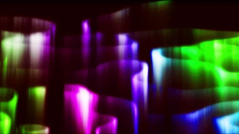 Polar lights Stock Footage 145405381