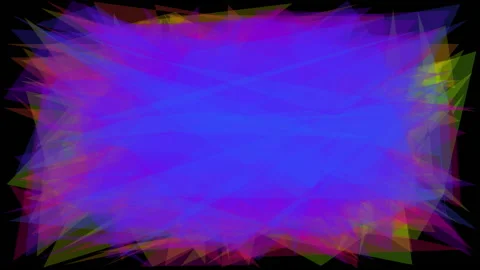 Polar Triangulation: Aesthetically Pleasing Oscillations and Curvature Stock Footage 238732032
