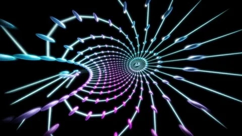 Polarity Looping Animation Stock Footage 73578642