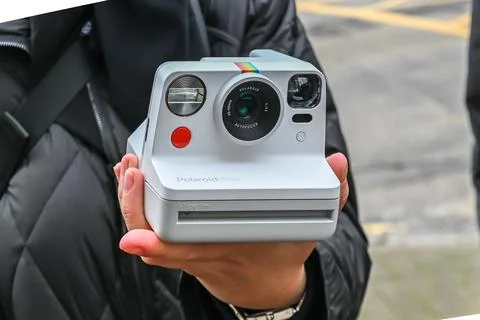 Polaroid camera Stock Photos