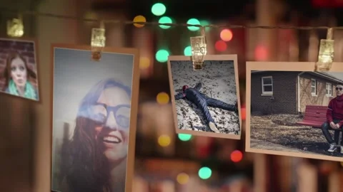 Polaroid Memories Slideshow Stock After Effects