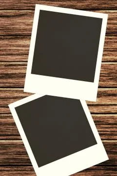 Polaroids backdrop Illustrazione stock