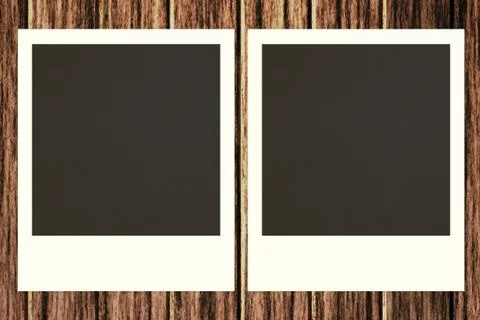 Polaroids backdrop Stock Illustration