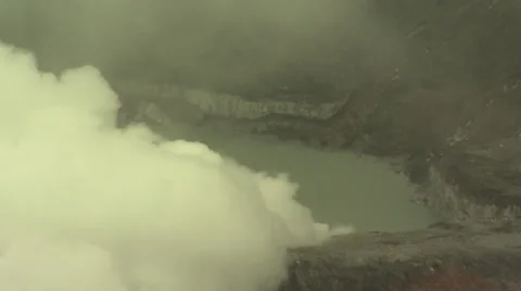 Polas Volcano Stock Footage 32516251