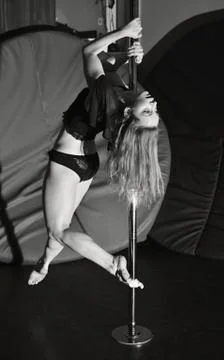 Pole dance Stock Photos