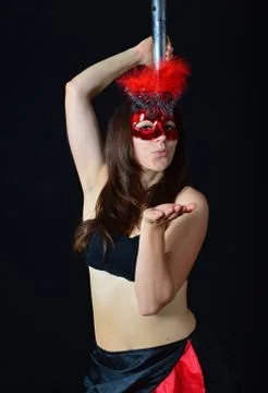 Pole dance Stock Photos