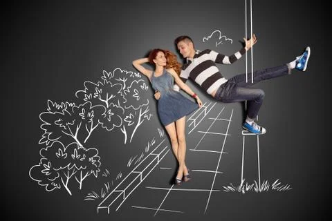Pole dance. Stock Photos