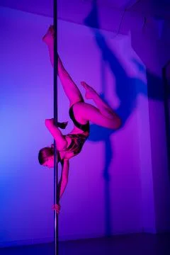 Pole dancer Stock Photos