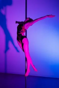Pole dancer Stock Photos