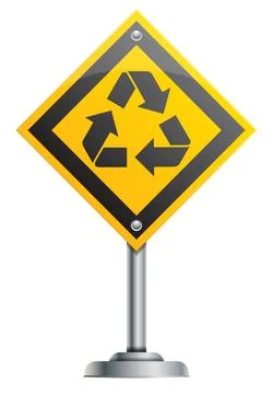 Pole with Environment Icon イラスト素材