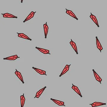 Pole flag map vector seamless pattern Stock Illustration