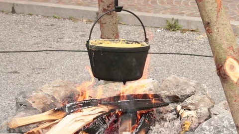 Polenta Stock Footage 118267562