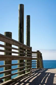 Poles and Deck Railing Photos