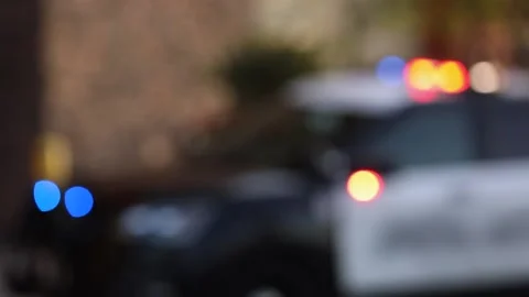 Police Abstract Background Stock Footage 196902591