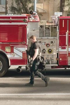 Police Activity Stock Photos