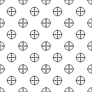 Police aim radar pattern seamless vector Stock Illustration