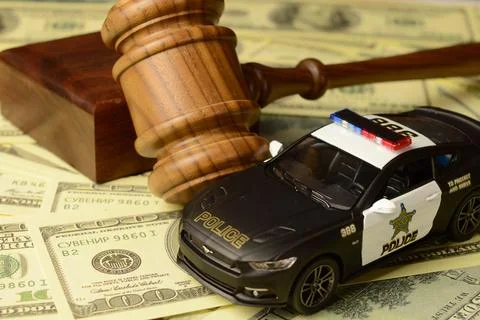 Police Auction Theme Stock Photos