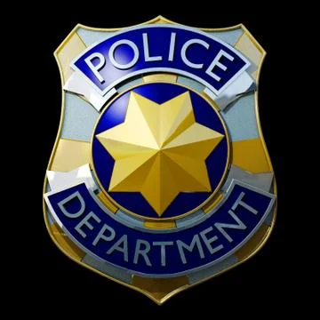 Police badge Stock Illustration