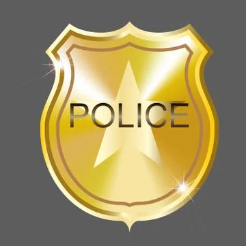 Police Badge Stock Illustration