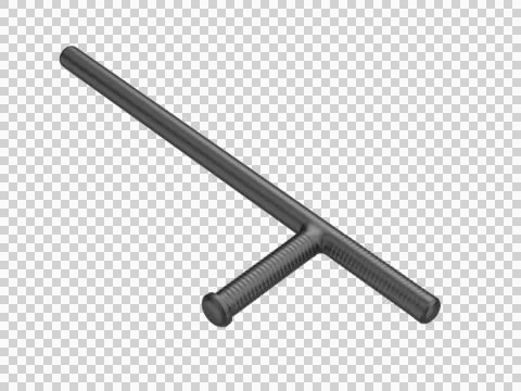 Police baton Stock Illustration