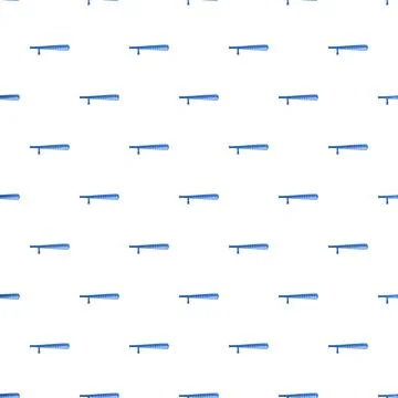 Police baton pattern creating repeating security background Stock Illustration