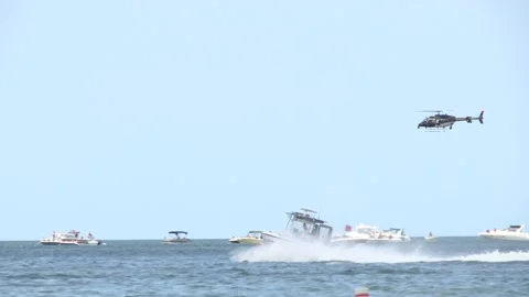 Police at beach Stock Footage 147623222