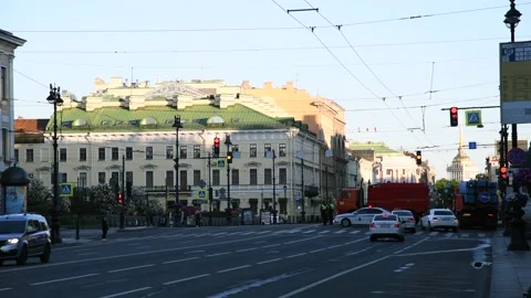 Police blocks road Stock Footage 220223952