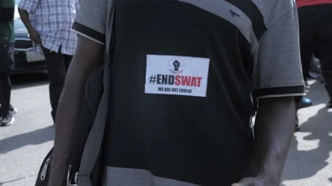 Police brutality,dissolution of sars in Nigeria Vidéo 141514301
