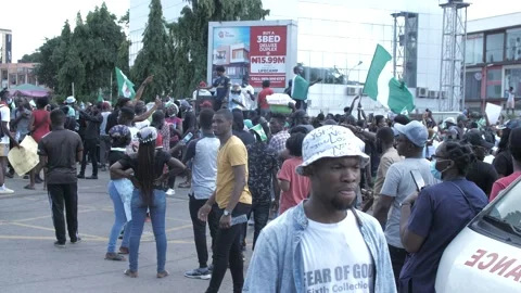 Police brutality,dissolution of sars in Nigeria Vidéo 141516505