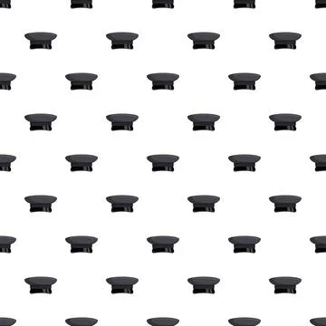Police cap pattern for law enforcement background Stock Illustration