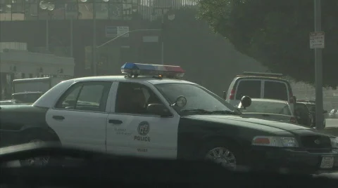 Police car 1 Stock Footage 418080