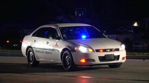 Police car Stock Footage 688539