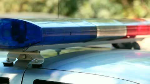 Police Car Video stock 11364687